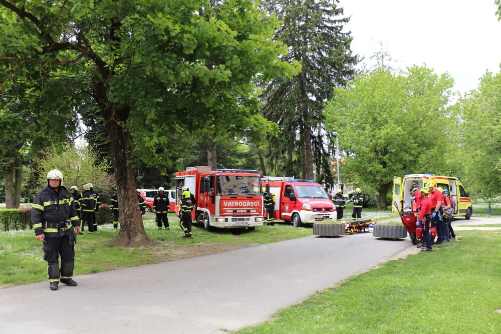 evacuation exercise koprivnica antun german hospitable