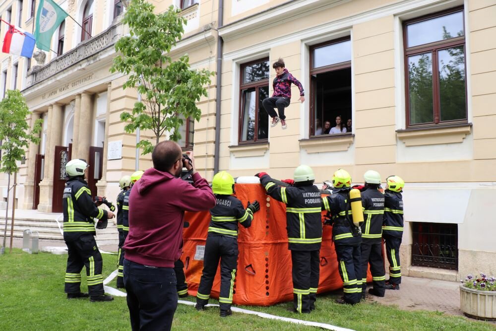 evacuation exercise koprivnica antun german hospitable